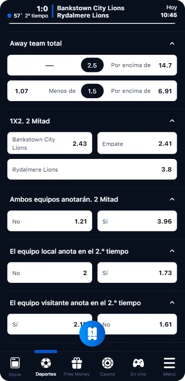 1Win Bet Apuestas Deportivas
