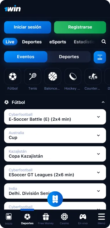 1Win Bet Apuestas Deportivas en Vivo
