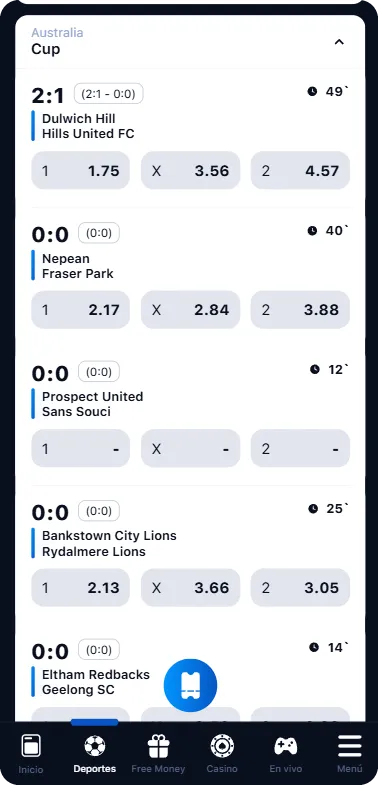 1Win Bet Apuestas Deportivas juego