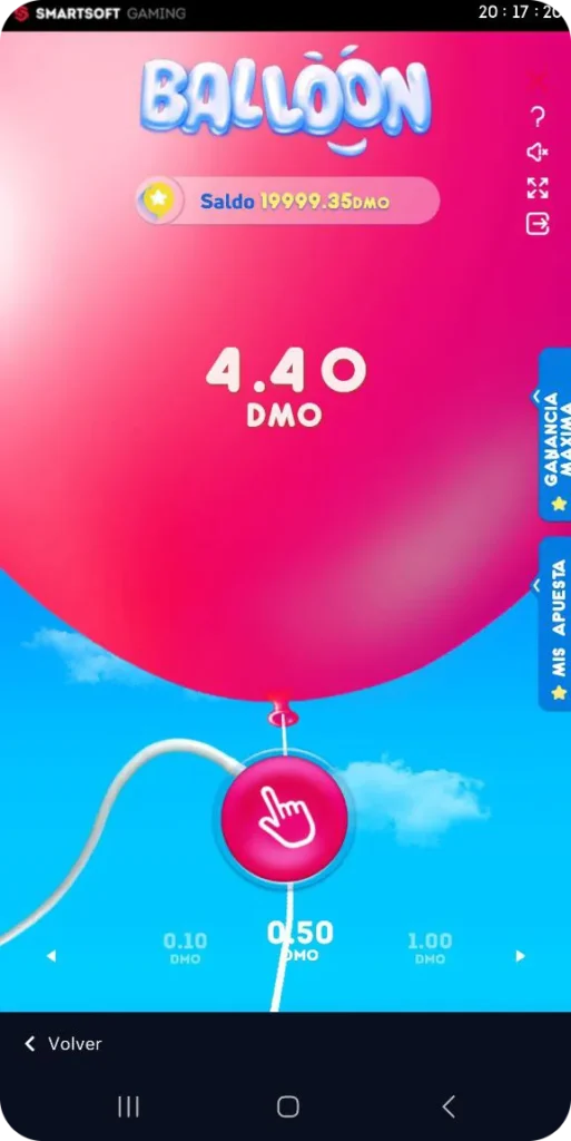 1 Win balloon